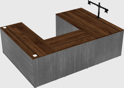 Bureau en u