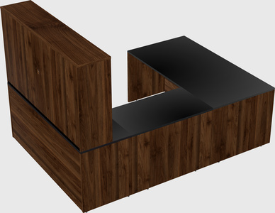 Bureau en u
