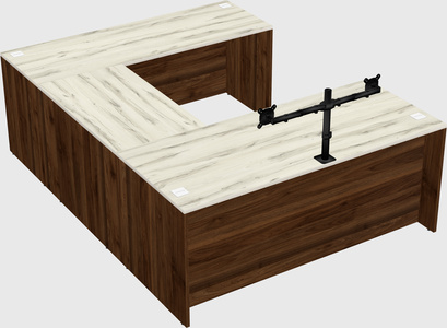 Bureau en u