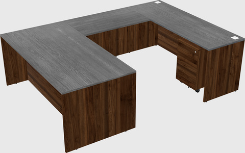 Bureau en u