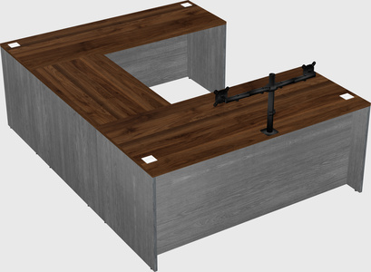 Bureau en u
