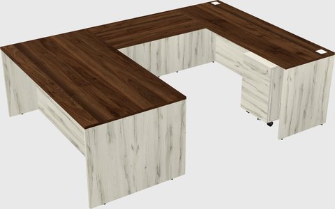 Bureau en u