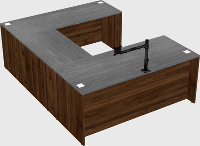 Bureau en u