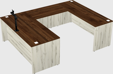 Bureau en u