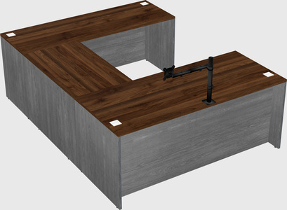 Bureau en u