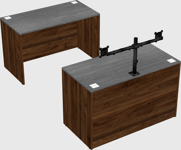 Parallel desk