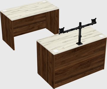 Parallel desk