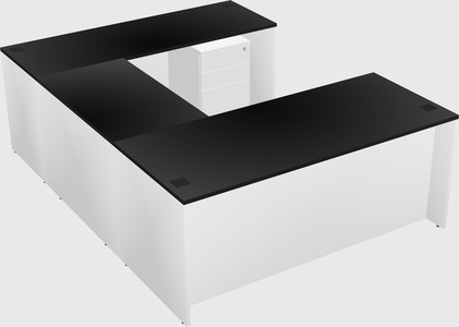 Bureau en u