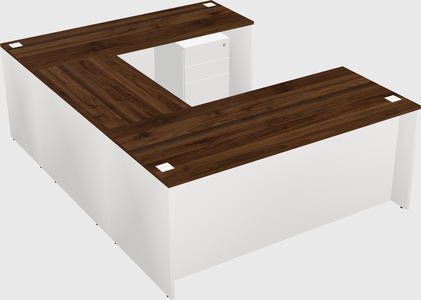 Bureau en u