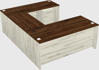 Bureau en u