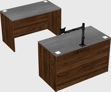 Parallel desk