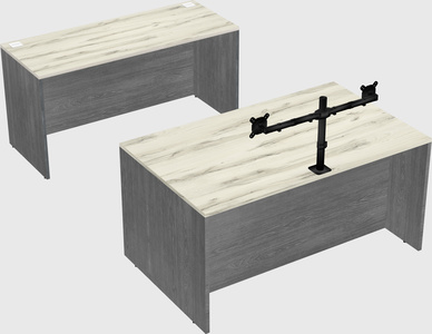 Parallel desk