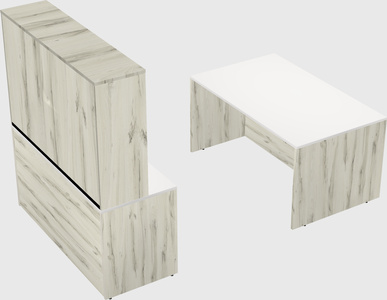 Parallel desk