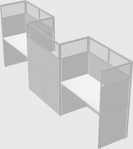 Rectangular cubicles