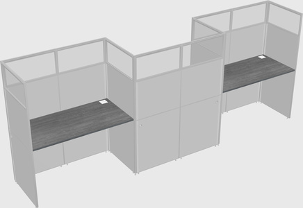 Rectangular cubicles