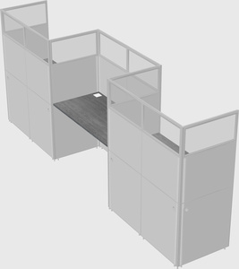 Rectangular cubicles