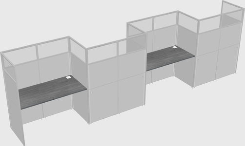 Rectangular cubicles
