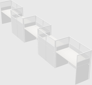 Rectangular cubicles
