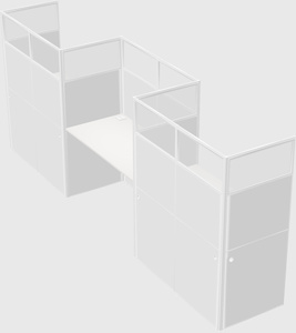 Rectangular cubicles