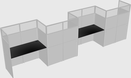 Rectangular cubicles