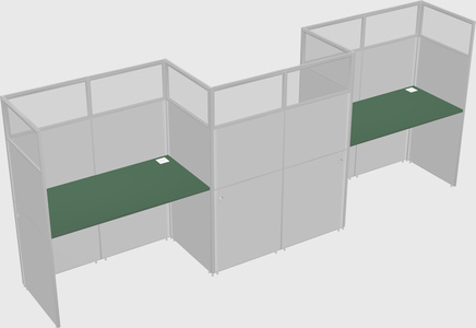 Rectangular cubicles