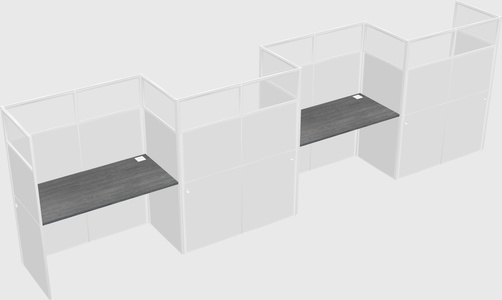 Rectangular cubicles
