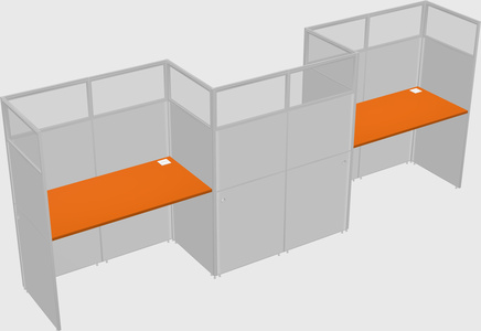 Rectangular cubicles