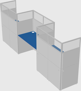 Rectangular cubicles