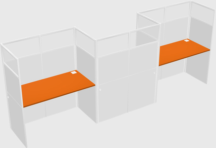 Rectangular cubicles