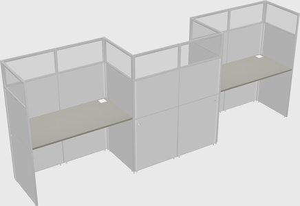 Rectangular cubicles