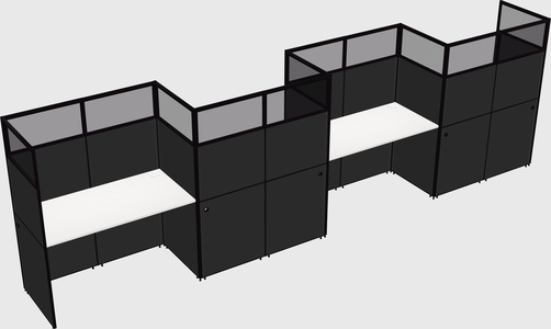 Rectangular cubicles
