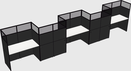 Rectangular cubicles