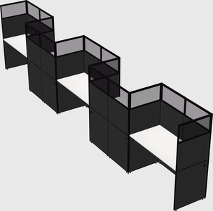 Rectangular cubicles