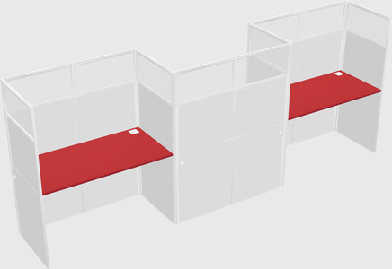 Rectangular cubicles
