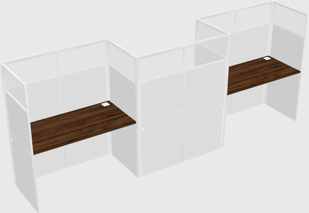 Rectangular cubicles