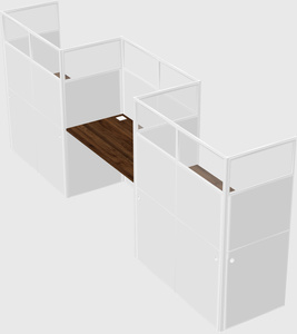 Rectangular cubicles