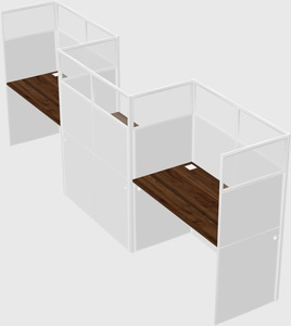 Rectangular cubicles