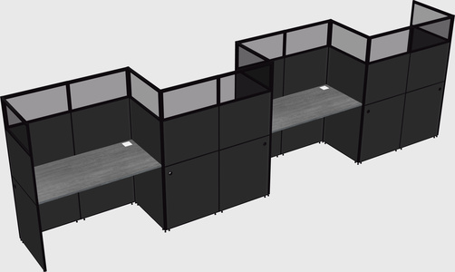 Rectangular cubicles