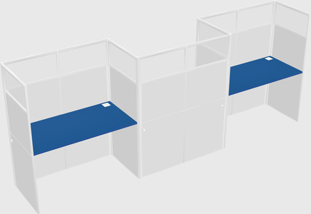 Rectangular cubicles