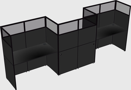 Rectangular cubicles