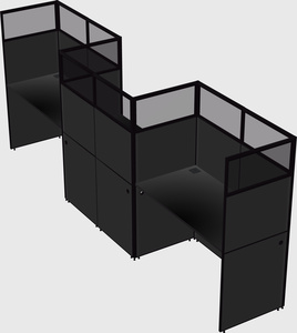 Rectangular cubicles