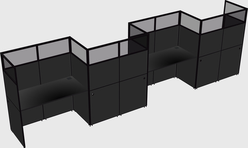 Rectangular cubicles