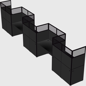 Rectangular cubicles