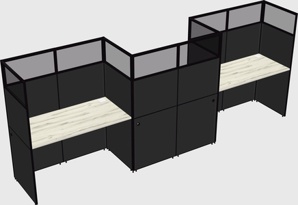 Rectangular cubicles