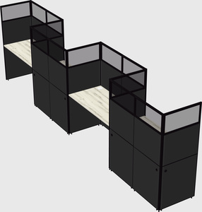 Rectangular cubicles