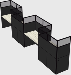 Rectangular cubicles