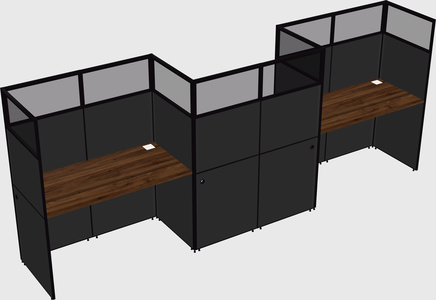 Rectangular cubicles