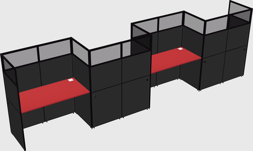 Rectangular cubicles
