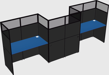 Rectangular cubicles