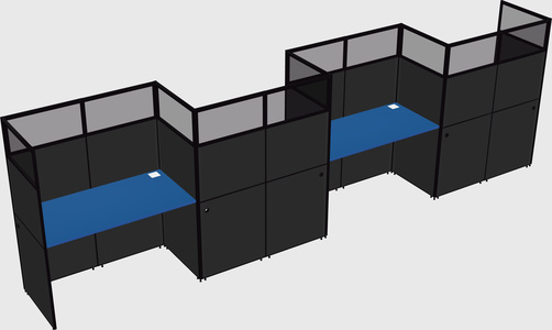 Rectangular cubicles